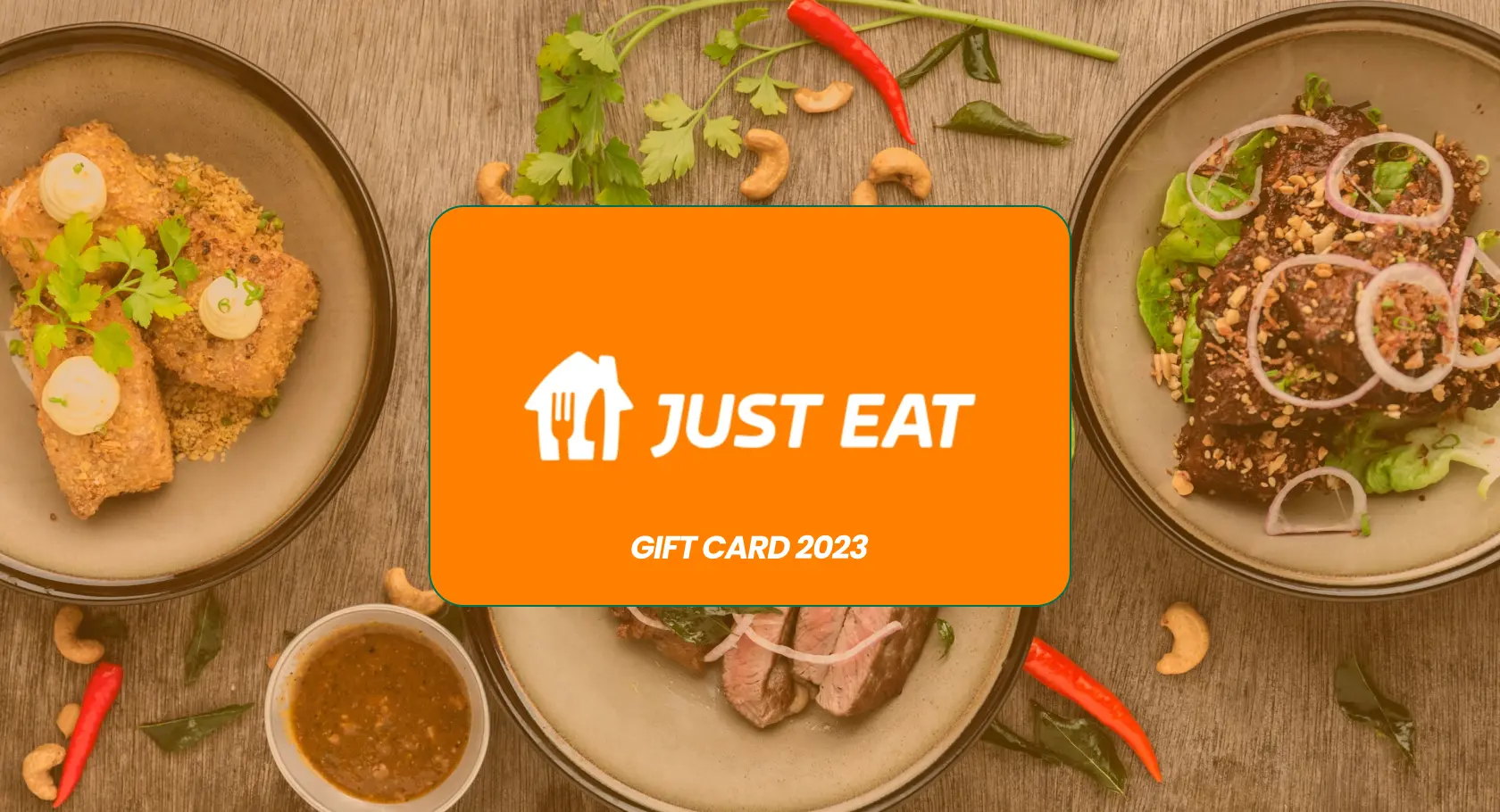 How To Use Just Eat Gift Card