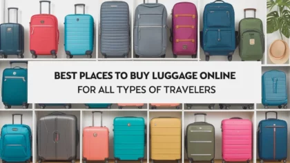 Best places to buy luggage online