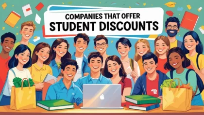 companies that offer student discounts