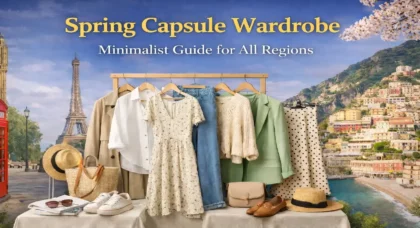 how to build a spring capsule wardrobe on a budget