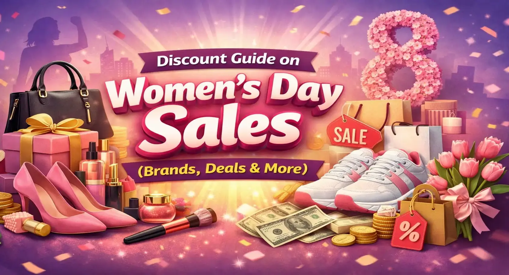 international women’s day sales, deals, discounts
