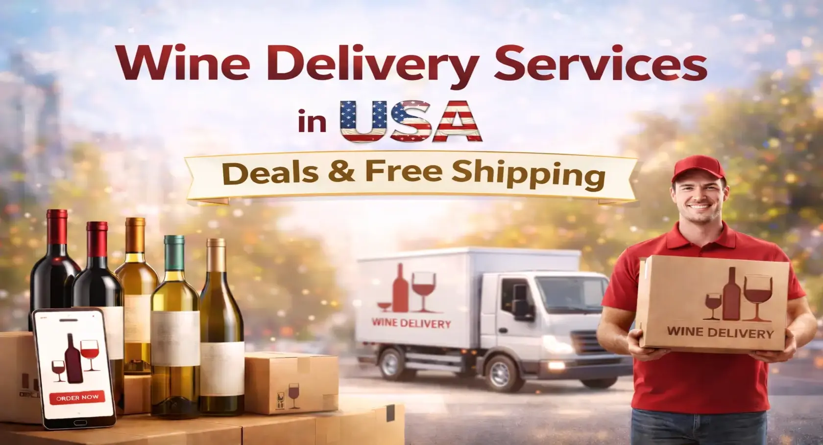 wine delivery services free shipping deals USA