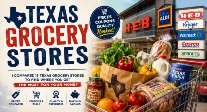 Texas grocery stores comparison