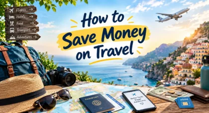 how to save money on travel