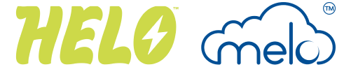 HELOMELO light logo