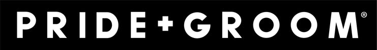 PRIDE + GROOM logo