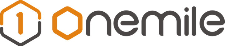 Onemilebike light logo